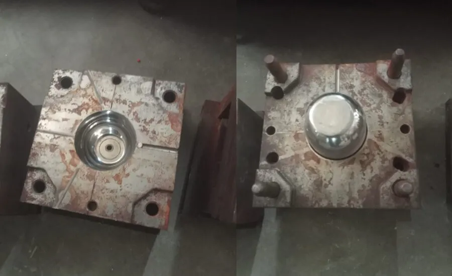 Mould Set for Car Perfume Bottle side view